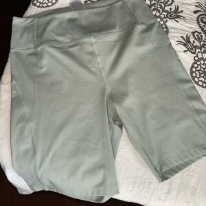 Girlfriend collective shorts agave